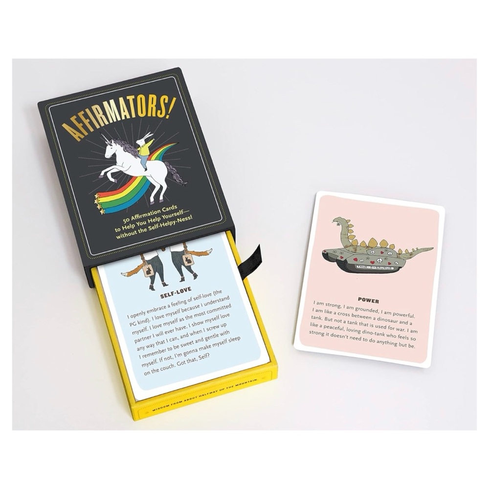 Affirmators! Affirmation Cards Set- Original At Work Love & Relationships